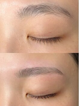 トマト(ToMoTo)の写真/【完全個室】眉毛をパーマ×ワックスで"ふわっ"とナチュラルに仕上げる次世代アイブロウが人気★