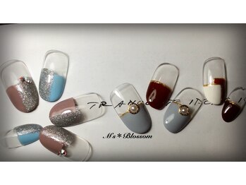 ネイルサロンアンドスクールエムズブロッサム(Nailsalon & school M's Blossom)/定額制ジェルコース￥5100