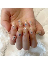 韓国ネイル　8000yen