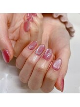キュービーネイル イオンモール春日部店(QB Nail)/マグネットワンカラー　￥6800