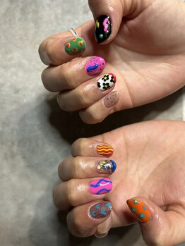 アケルビューティースタジオ(acer beautystudio)/個性派アートネイル★