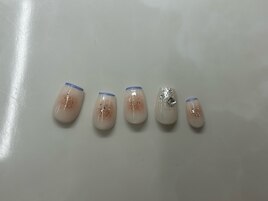 キラキラチークnail