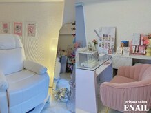イーネイル(ENAIL)の雰囲気（1席のプライベートサロン♪ゆったりお過ごしいただけます◎）