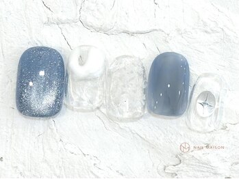 ネイルメゾン 池袋店(NAIL MAISON)/ブルーマグ¥5800