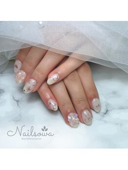 ソワ(sowa)/透明感きらめく立体フラワー