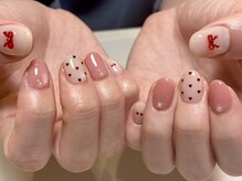 インク(inc)/ハート　リボン　水光マグネット