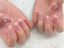 ビアンカ 所沢店(Bianca)/マグ チークネイル×ストーン