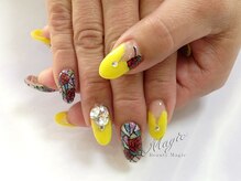 ネイルサロン ビューティーマジック 川口店/ステンドグラスネイル