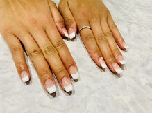 ネイルサロン M/フレンチ　お色の変更可能