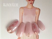 アグニークリッシェ(Agunik Riche)/【ピンクグレージュネイル】