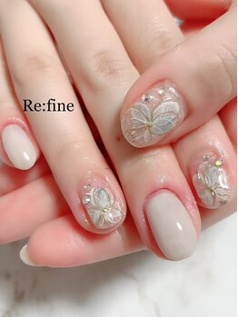 リファイン(Re:fine)/ジェル4本アートつけ放題