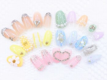 ネイルコレクション ピンク(Nail Collection Pink)/ジェル定額￥7999.8990.9990