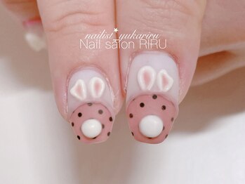 リル(RIRU)/3Dネイル/キャラネイル