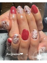 フロージュ ネイル(florjyu nail)/ガーベラnail