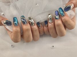 持ち込みネイル/ブルーマグ