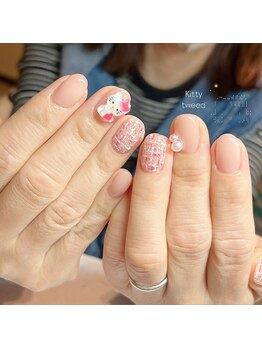 フルール(fleur)/ツイード×キティちゃん