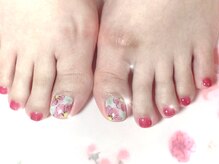 ハッピービューティー(Happy Beauty)/【フット】選べる親指アート付き