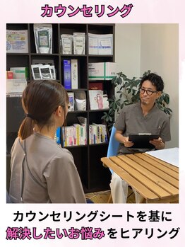 岳鍼灸整骨院/カウンセリング