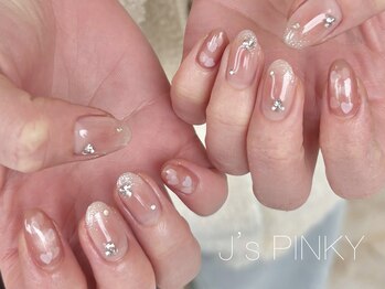 大人チークネイル