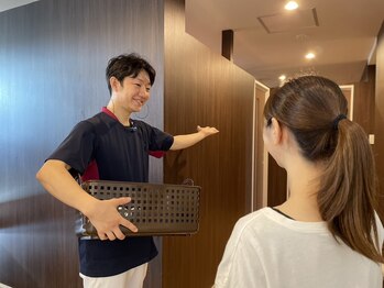 とくなが整体院/お部屋までご案内