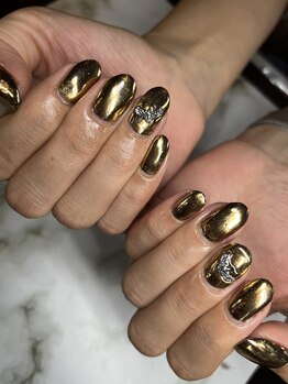 ハジチ(HAZICHI)/ミラーネイル