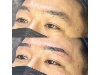 ボス ブロウ 天白店(BOSS BROW)/【メンズ眉毛】before after