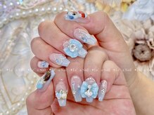 レアネイル 渋谷店(Le’a nail)/リボンパーツ付け放題