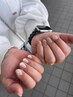 【HAND】１ヶ月以内付替 フレンチ(オフ込) ¥10,450→¥8,250