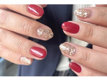 ミアネイル 越谷店(mia nail)/アシメカラー