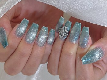 オーシャン 銀座店(OCEAN)/長さだし10本＋マグネットネイル