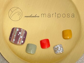マリポッサ(mariposa)/【Foot】フットネイル春
