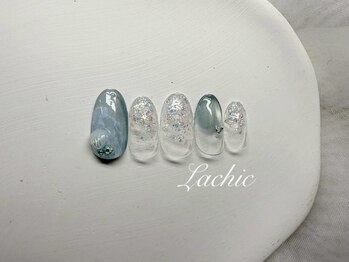 デザインAコース＊水面ネイル