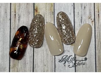ホームネイルサロン 戸田 ミハ フルーラ(Home Nail Salon Mija Flura)/シンプルT376S