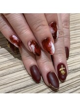 リリフリー(riri Free)/赤ニュアンス