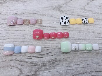 キャンアイドレッシー 本庄上里店(Can I Dressy)/3月フット定額デザイン￥5500