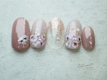 ネイルクローゼット(Nail Closet)/３月 design ドライフラワー