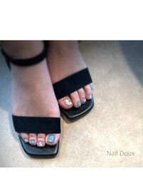 ダルメシアンフットネイル
