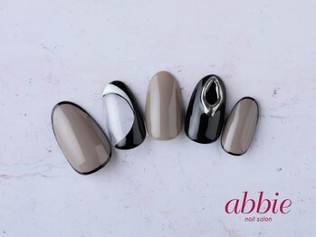 ネイルサロンアビー 北千住店(abbie)/モードニュアンス★¥11682