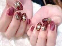 ラルネイル 大宮(Lull. nail)/#クリスマス#ツリー#冬#雪
