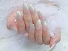 《HAND》ラメグラデーションネイル￥5,900