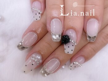 リアネイル(Lia.nail)/90分やり放題ア-ト/持ち込み