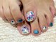 ビューティフルムーン ネイル 本厚木(Beautiful Moon Nail)の写真/【素足に自信を。】大人女性は足元で差がつく。靴を脱ぐ瞬間も抜かりなく、フットネイルで上品な私に♪