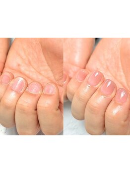 長さ出しのできるサロン