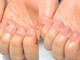 ナチュリア(Natulea)の写真/深爪を自然にカバー！特殊チップで自爪風の長さ出し◎フィルイン対応で育成もOK♪
