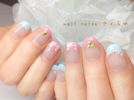 キキララカラーチェックフレンチ