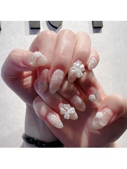 アース 豊橋店(HAIR & MAKE EARTH)/レースネイル