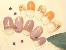 ネイルアンドアイラッシュ リラ 東三国店(Rela)/上フリー¥7500下シンプル¥4900