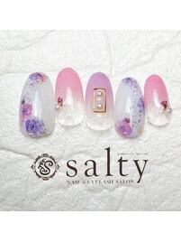 フラワーネイル