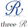 スリーアール(three R)ロゴ