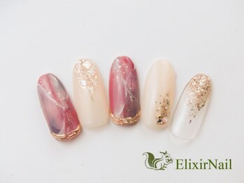 エリクサーネイル 神田(Elixir Nail)/カジュアル/クーポン使用